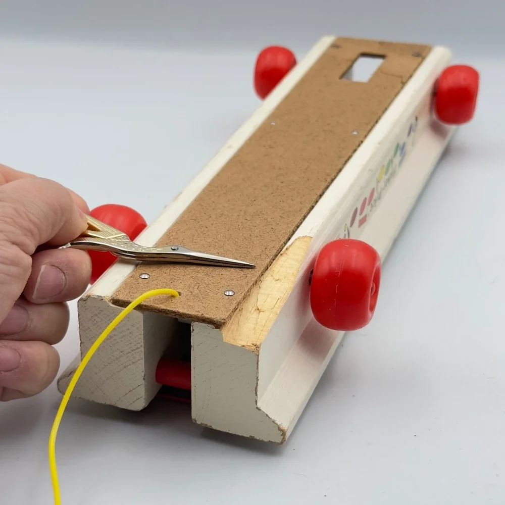 Vtg‎ 1985 Fisher-Price Pull-A-Tune #870 Xylophone Child's Musical Pull Toy Base